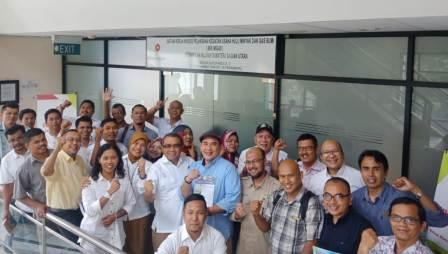 Rangkaian HPN, PWI Riau Silaturahmi ke SKK Migas 
